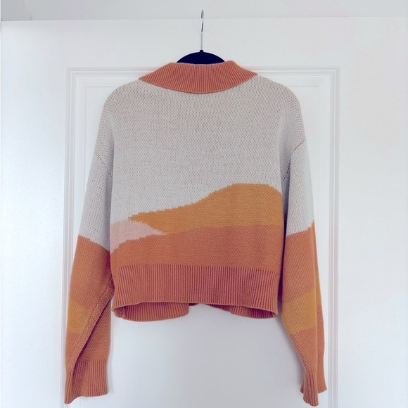 LE LIS novelty knit cardigan small - Picture 4 of 4